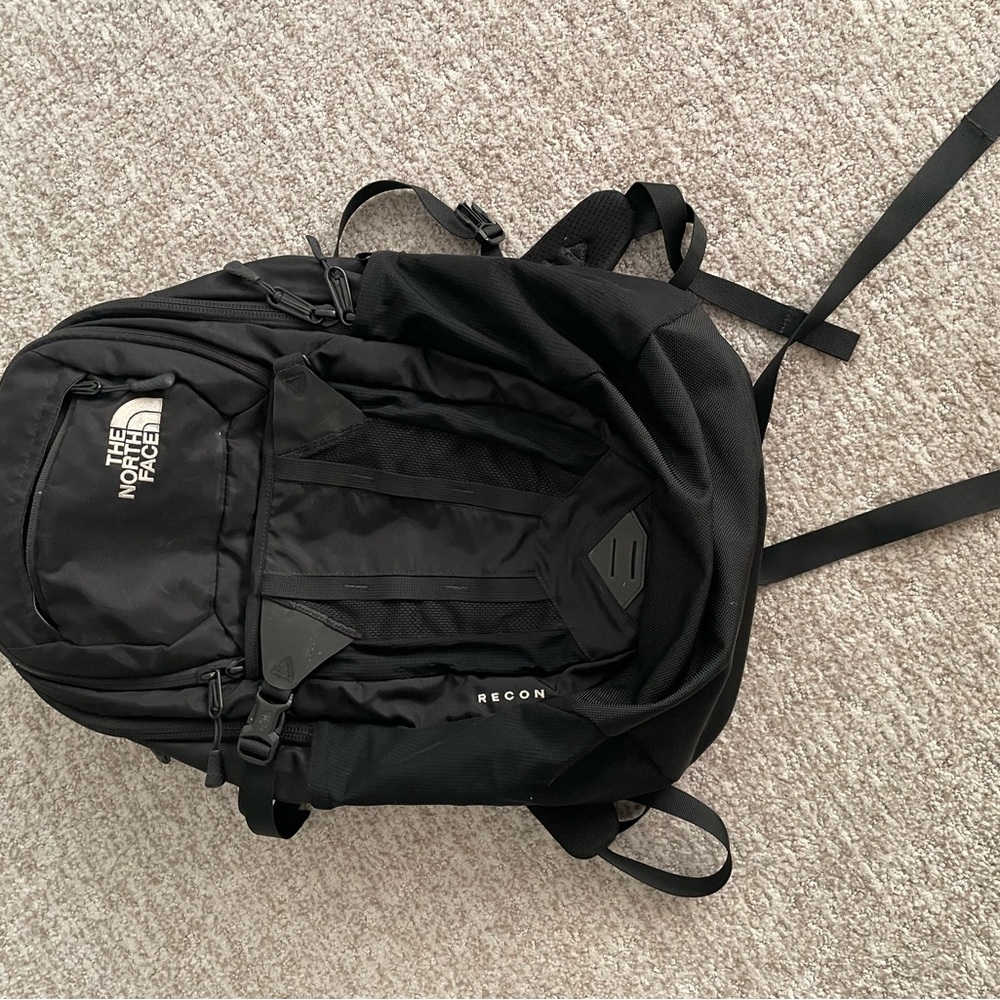 The North Face Recon Black Backpack